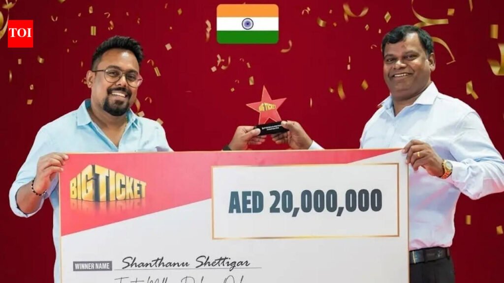 Abu Dhabi Big Ticket Draw: ‘I thought it was spam’: Indian expat wins Dh20 million in Abu Dhabi Big Ticket draw | World News