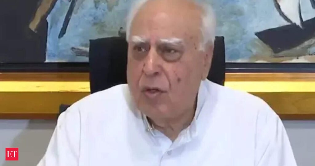 BJP ‘atmanirbhar’ in polls only when EC is supporting it: Kapil Sibal