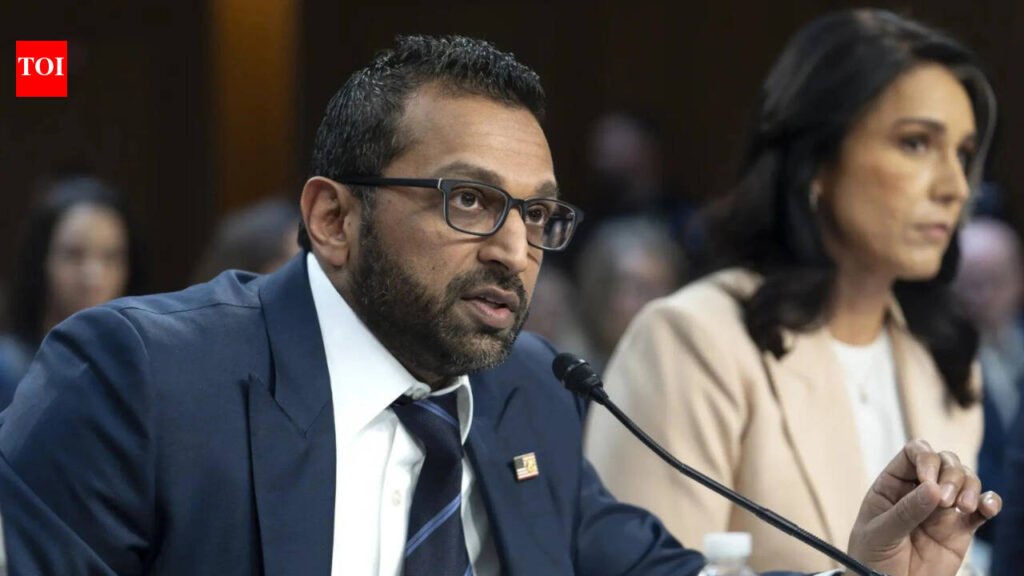 Trump considering firing FBI director Kash Patel according to White House officials: Report