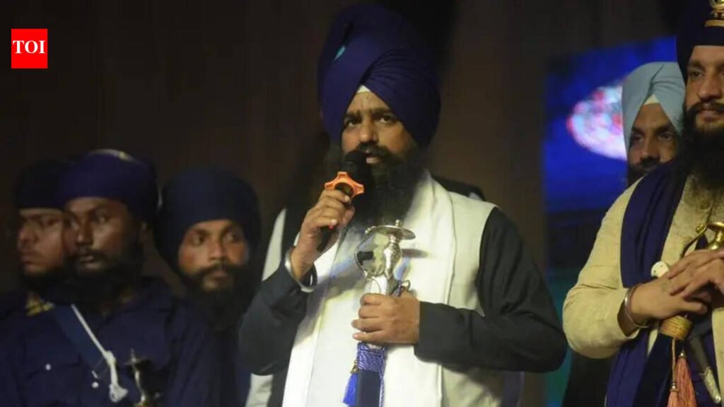 Jathedar Gargaj arrives in Malaysia for 2-day visit | Chandigarh News