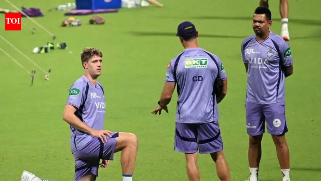 Green starts bowling at KKR nets | Kolkata News