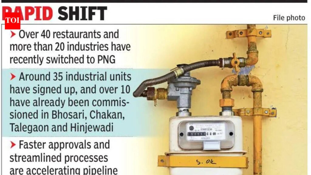 PNG coverage expands amid LPG cylinder crunch | Pune News