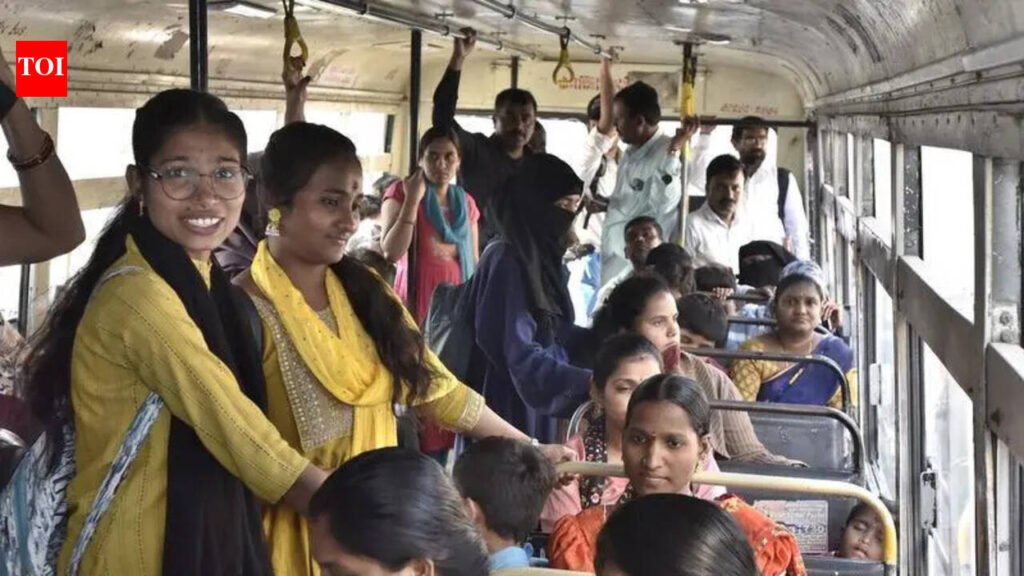 Telangana women saves 10,000 cr through Mahalakshmi free bus scheme: RTC | Hyderabad News