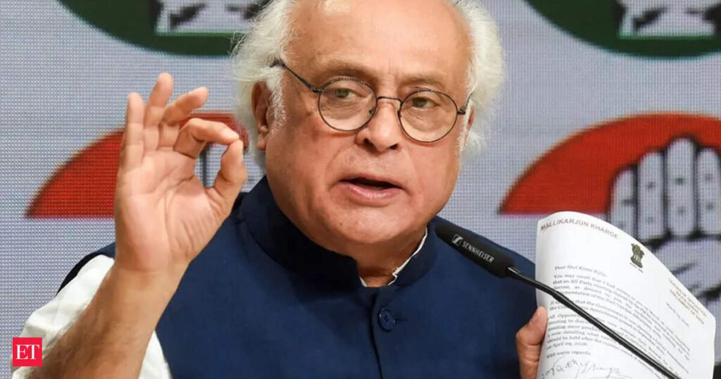 CEC, EAM will remain silent: Jairam Ramesh flags diplomat row in Puducherry