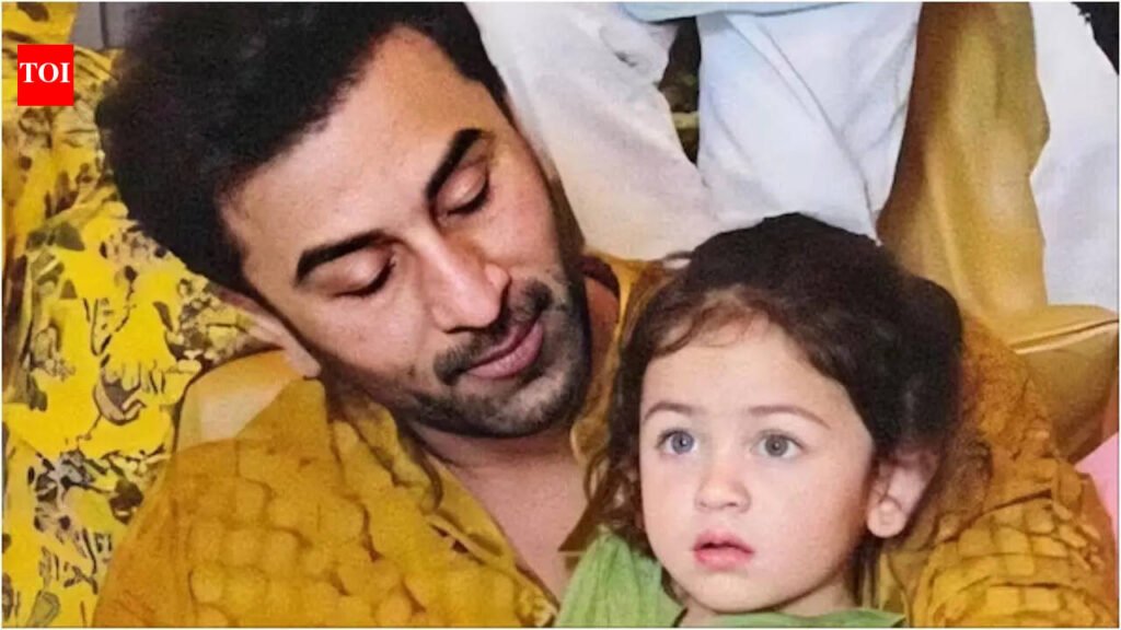 Ranbir Kapoor narrates ‘Ramayana’ to Raha, shares her sweet reply: ‘Are you shooting with Hanuman?’ | Hindi Movie News