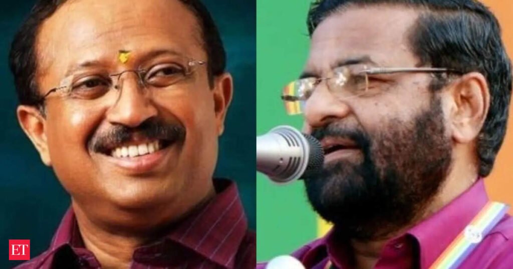 Kazhakkoottam showdown: CPI(M)’s Kadakampally Surendran vs BJP’s V Muraleedharan turns into nail-biting contest in Kerala polls