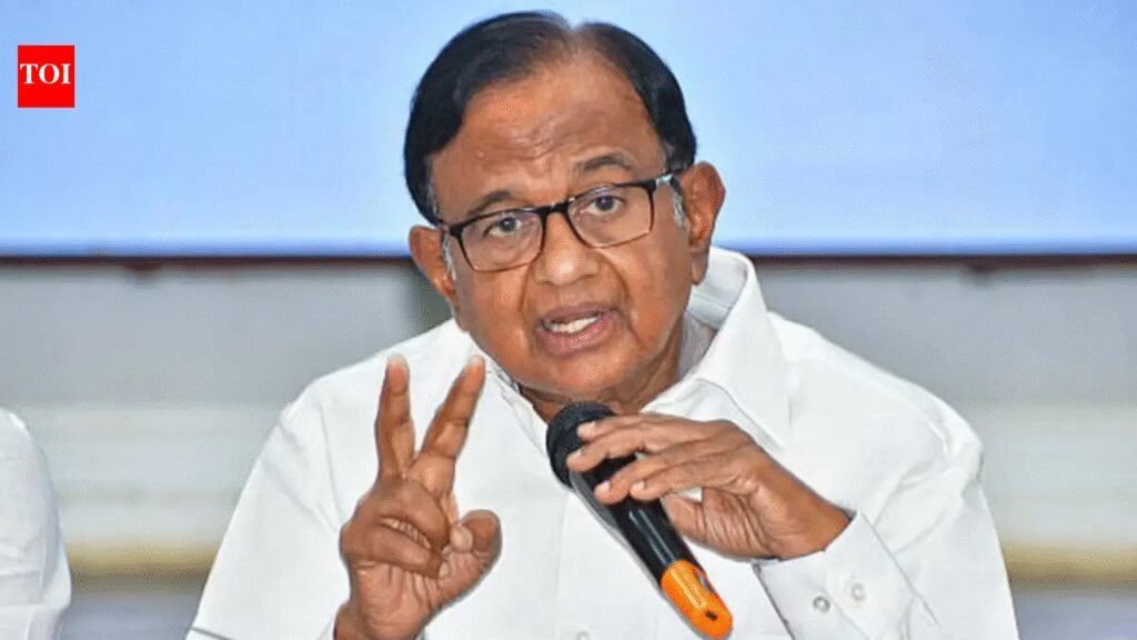 ‘Mischievous and must be opposed’: Chidambaram slams Centre’s move to convene Parliament at poll time | India News