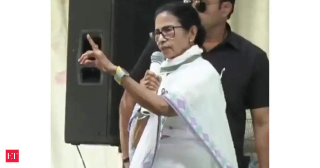 500 officers have been removed from Murshidabad so that Bengal’s work stops: Mamata Banerjee