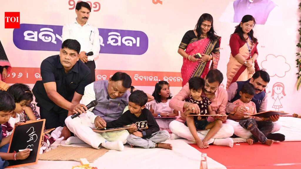 Will merge anganwadi pre-school classes with Sishu Vatika: Odisha CM Mohan Charan Majhi | Bhubaneswar News