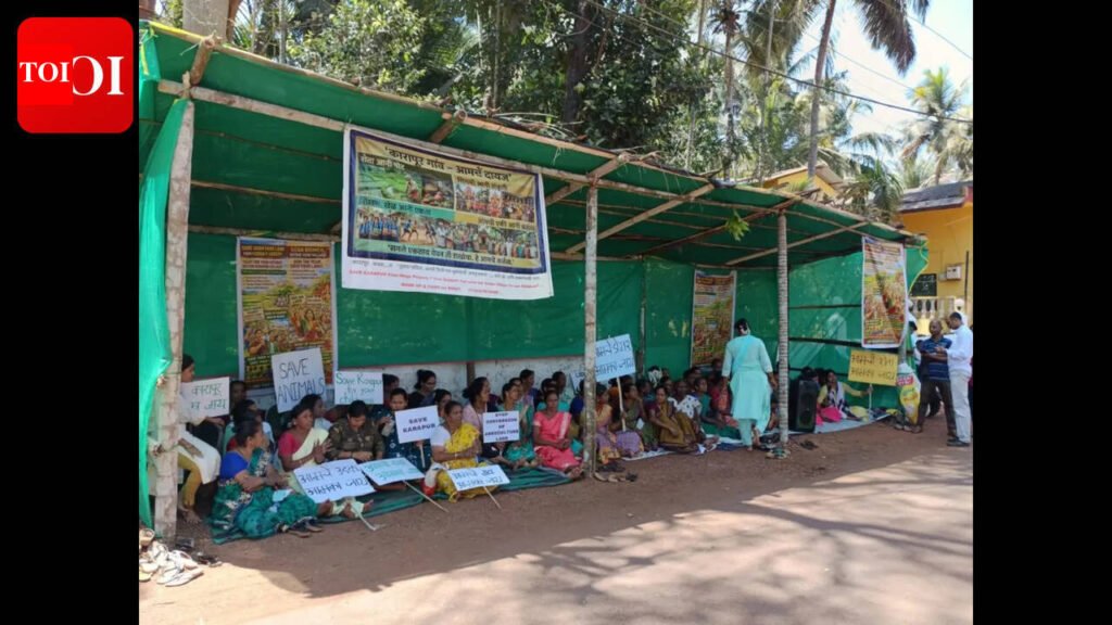 Karapur villagers launch stir against mega project | Goa News
