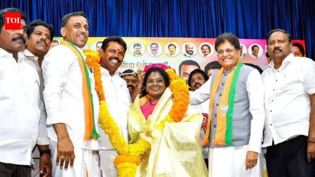 DMK, Vijay are hand in glove: Goyal | Chennai News