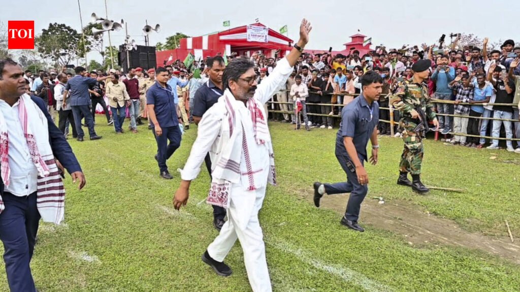 CM addresses Assam voters on mobile; claims visit ‘stopped’ | Ranchi News