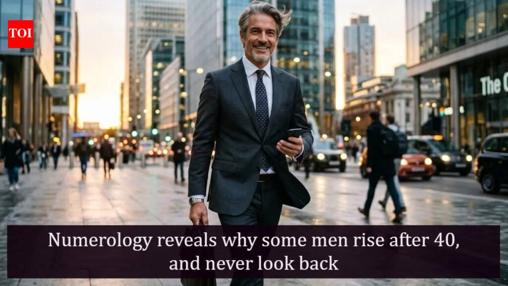 When the time is right: Numerology reveals why some men rise after 40, and never look back