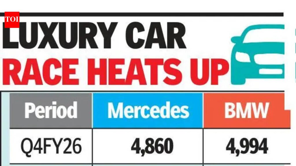 BMW edges past Merc in Q4 FY26; Merc holds annual lead | Chennai News