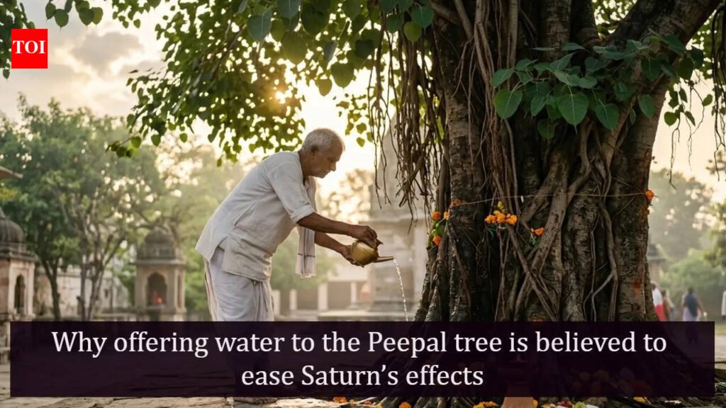 Why offering water to the Peepal tree is believed to ease Saturn’s effects |