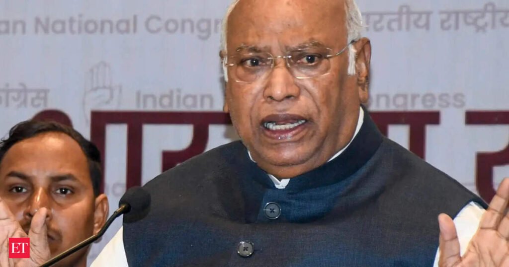 Mallikarjun Kharge faces police, EC complaints from BJP over Assam speech