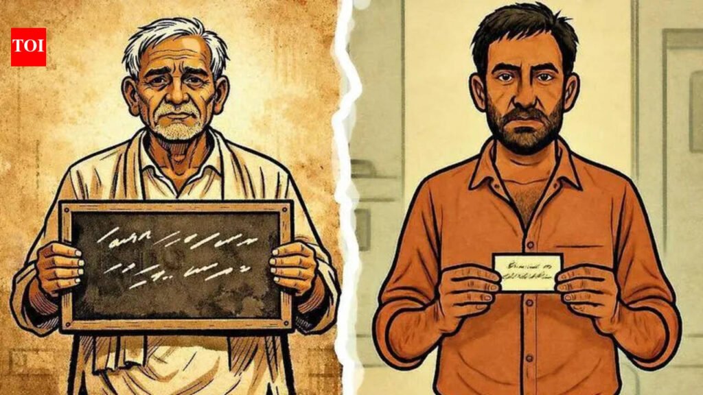 Mugshots get makeover: Police shift from slate to A4 print in Gujarat | Ahmedabad News