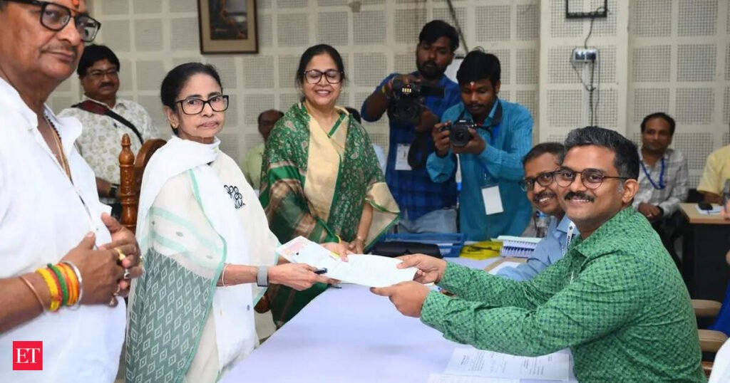 West Bengal polls: CM Mamata Banerjee files nomination