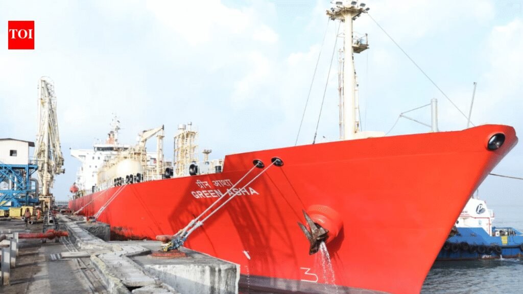 Strait Of Hormuz: Energy boost for India: LPG carrier ‘Green Asha’ reaches Mumbai safely via Strait of Hormuz | Mumbai News