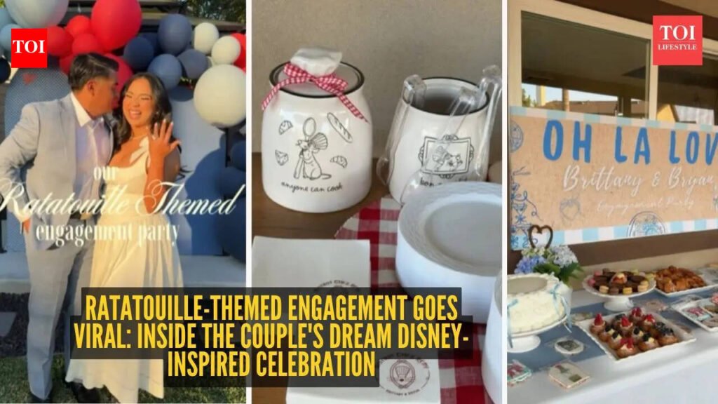 Ratatouille-themed engagement goes viral: Inside the couple’s dream Disney-inspired celebration |