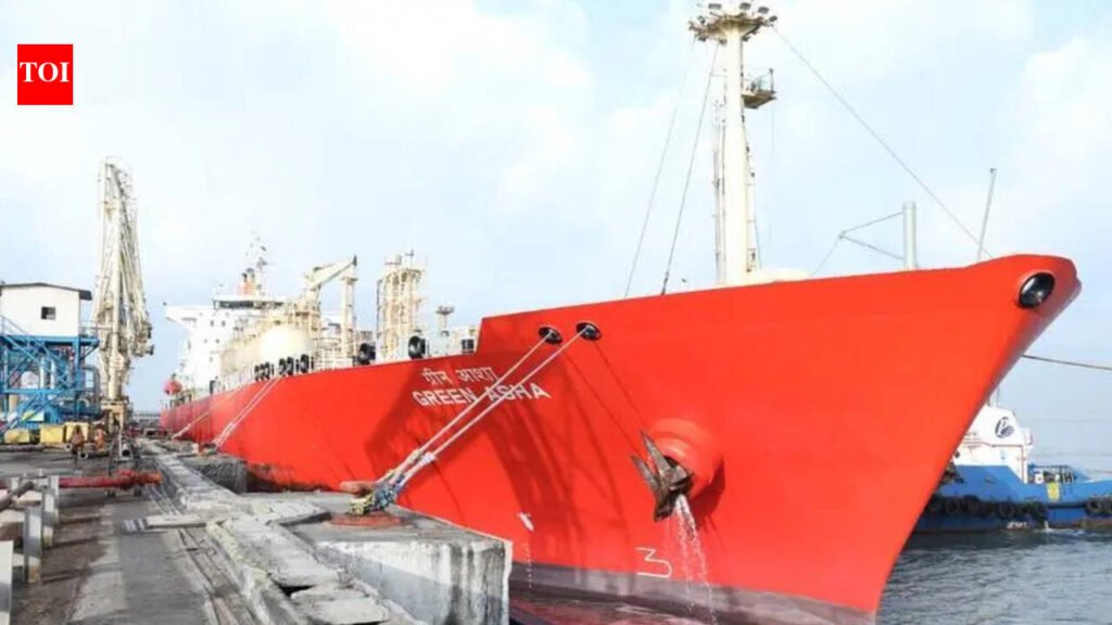 Tanker carrying 15,400 tonnes of LPG docks at JNPA after Hormuz crossing | Mumbai News