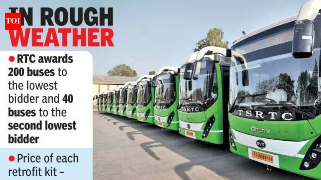 RTC’s electric conversion plan sparks cost, safety concerns | Hyderabad News