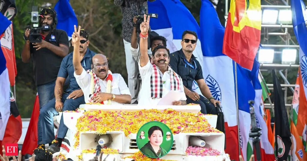 Tamil Nadu polls: DMK objects to ‘highly derogatory’ remarks against women, MP Kanimozhi by AIADMK’s Palaniswami