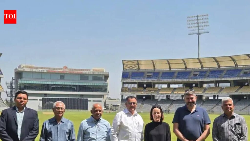 CWG delegation visits Kotambi stadium for 2030 bid | Vadodara News