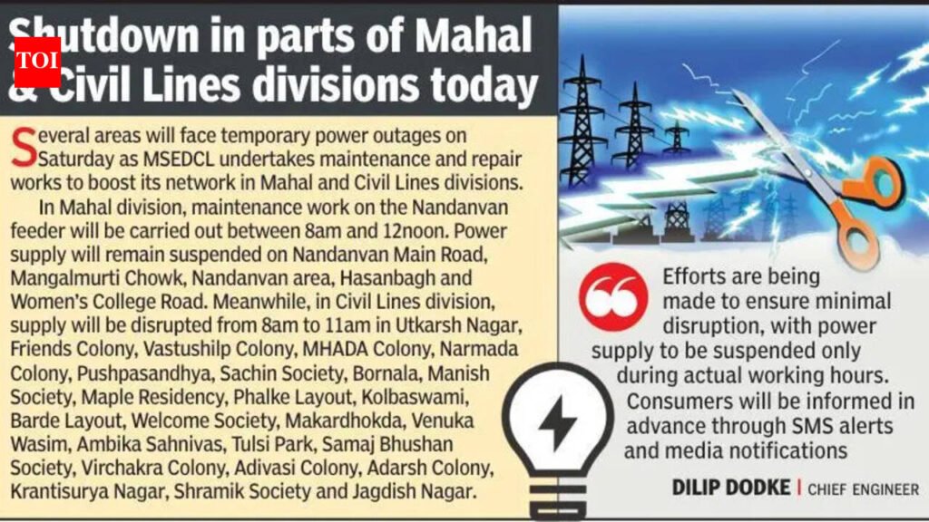 Brace For Power Outages Amid Heat As Pre-Monsoon Infra Upkeep Begins | Nagpur News