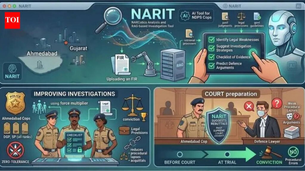 Gujarat police introduce AI tool to sharpen NDPS probes, boost conviction rates | Ahmedabad News