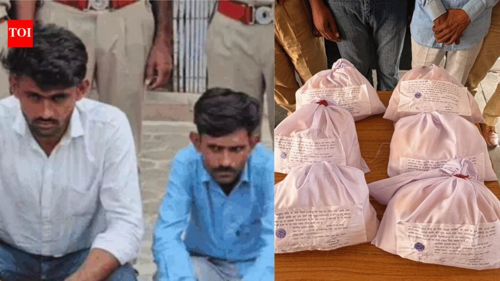 ATS seizes Rs 25 crore meth near Rajasthan border, Pakistan link emerges | Jaipur News