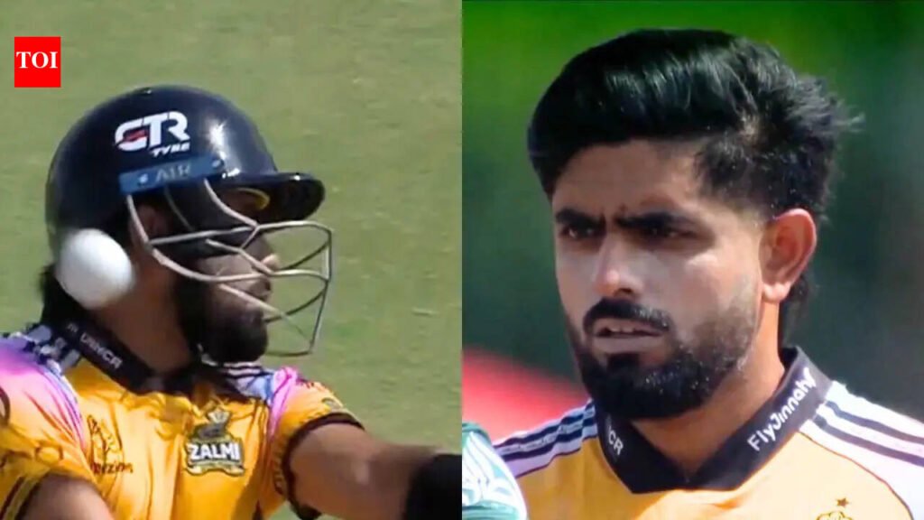 Scary moment! Pakistan’s Babar Azam in severe pain during PSL match – Watch | Cricket News