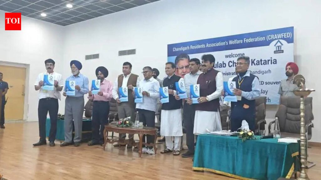 Kataria announces monthly review meetings with RWAs | Chandigarh News