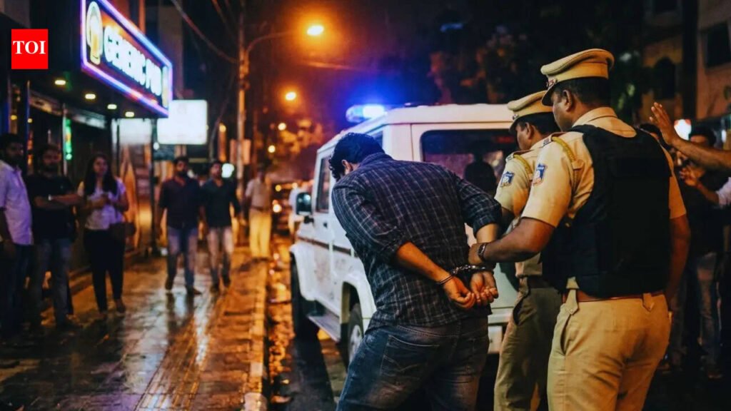 ‘I need a drink, open door’: Drunk pub manager attacks cops, nabbed in Bengaluru | Bengaluru News