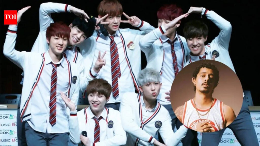 Hanumankind spotted at BTS ‘ARIRANG’ tour stop fuels India concert speculation | K-pop Movie News