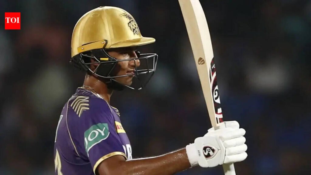 ‘Mummy kasam, ek hi cap hai’: KKR star Angkrish Raghuvanshi’s epic response to fan demand – WATCH | Cricket News