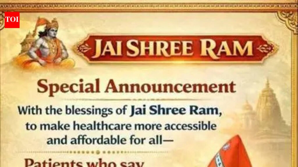 Say Jai Shree Ram, get discount: Doc offer to patients draws IMA ire | Kolkata News