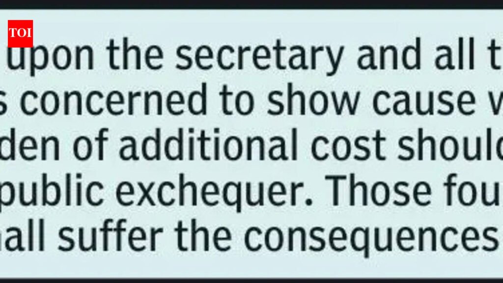 HC flags ‘misleading’ cost cuts in court projects, raps PWD officials | Nagpur News