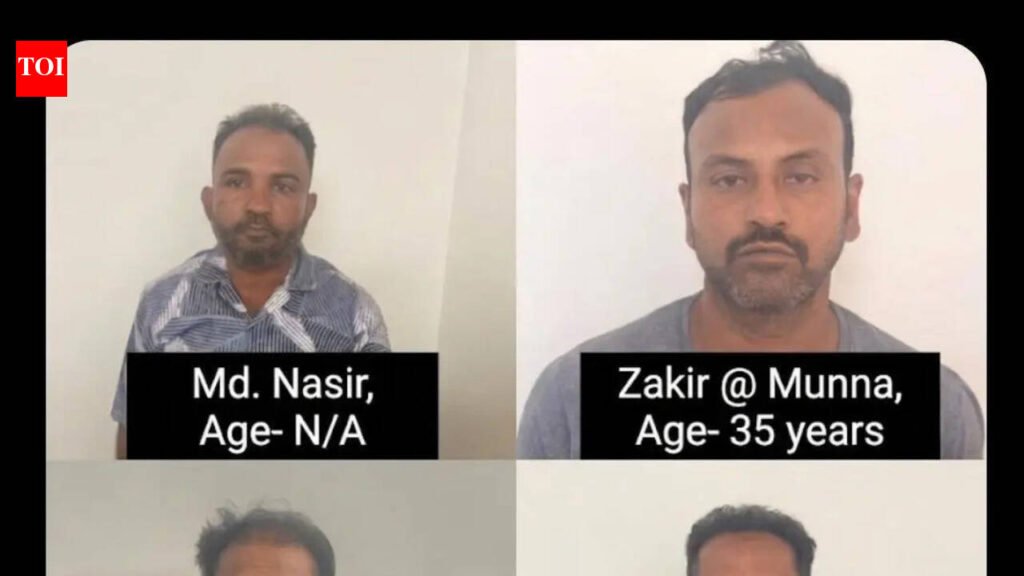 Police bust cross-border Bangladeshi dacoit gang, 6 held | Delhi News