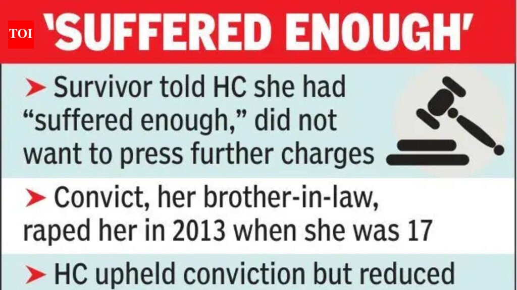 Woman wants to drop rape case, HC cuts bro-in-law’s life term to 12.5 yrs | Kolkata News