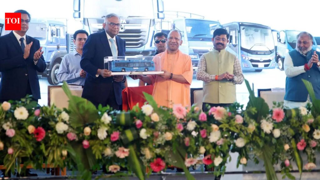 Yogi urges tata motors workers to ignore external elements | Lucknow News