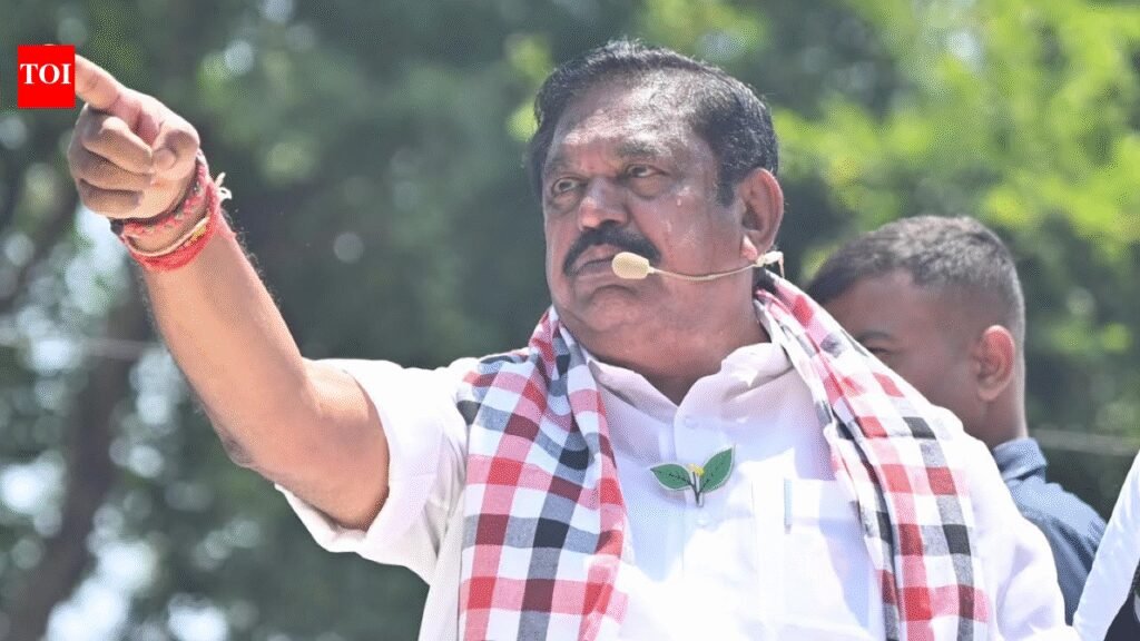 Modi govt will implement delimitation bill successfully: EPS | Coimbatore News