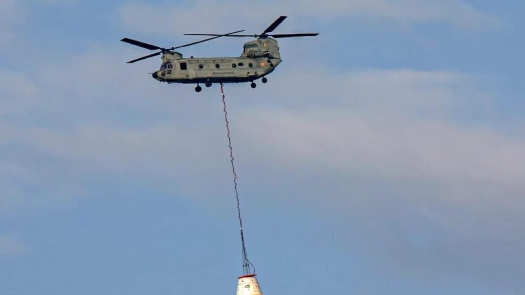 Gaganyaan mission: ISRO completes second Integrated Air Drop Test test