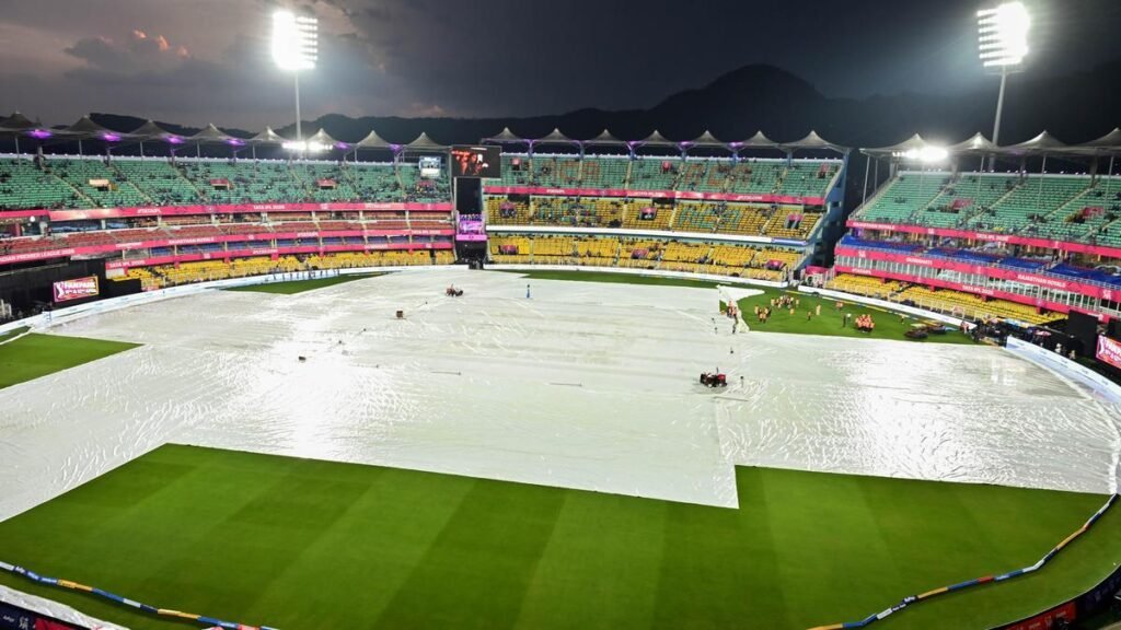 IPL 2026: Rain delays toss between MI and RR