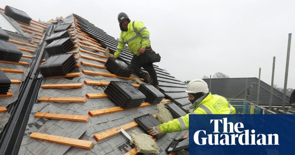 UK’s largest housebuilder to buy less land in blow to Labour’s homes target | Construction industry