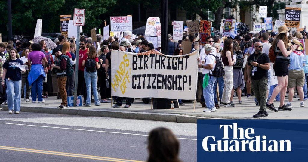 US supreme court to weigh whether Trump can deny birthright citizenship | US supreme court