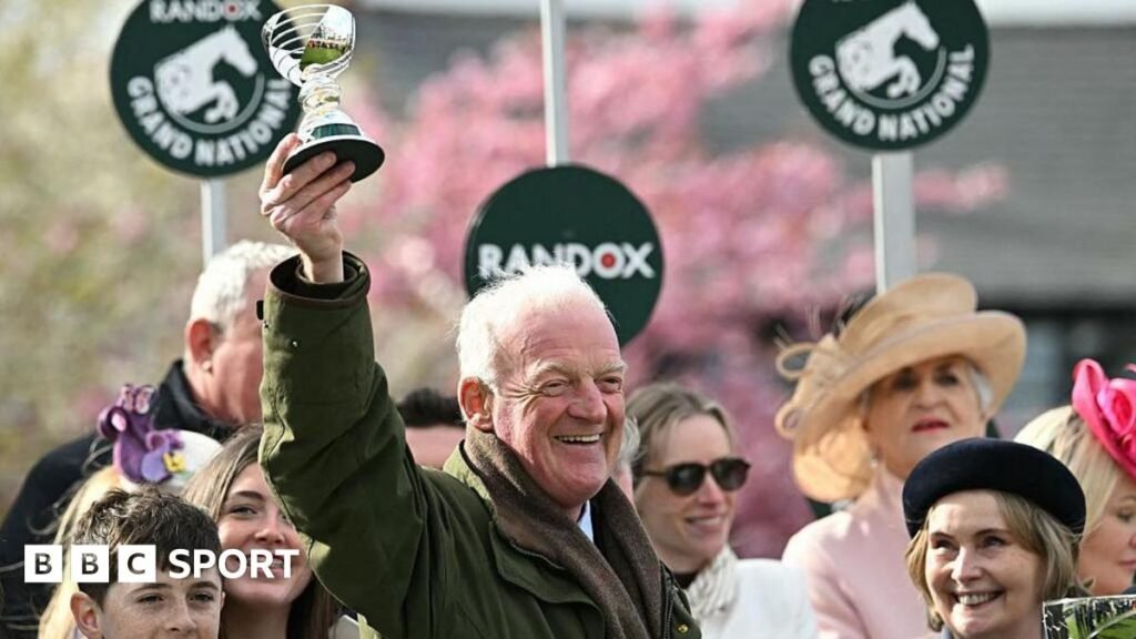 Grand National 2026: I Am Maximus wins a fourth race at Aintree for Willie Mullins