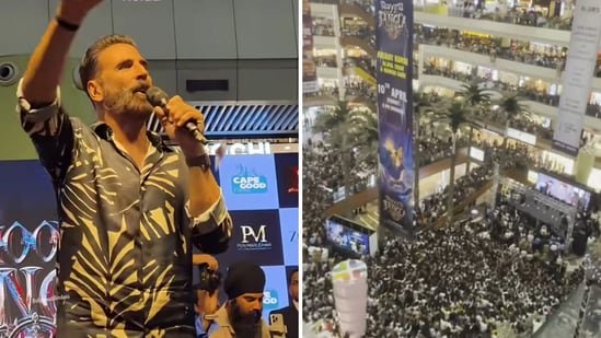 Akshay Kumar stunned by massive crowd as thousands cram in Noida mall to get his glimpse: 36 saal me itne log nahi dekhe