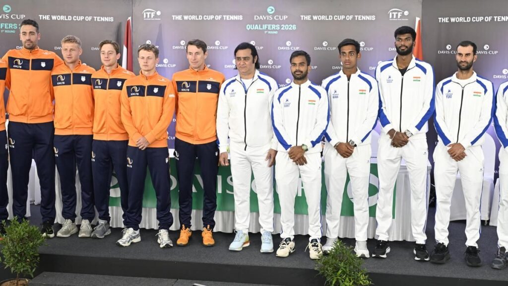 Davis Cup | Nagal meets Den Ouden in opening rubber; Dhakshineswar plays de Jong