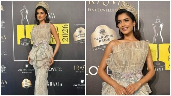 Miss India Nikita Porwal brings celestial beauty to fashion awards, fans call her a goddess: ‘Miss World right there’
